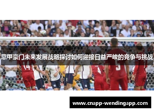 意甲豪门未来发展战略探讨如何迎接日益严峻的竞争与挑战 意甲豪门未来发展战略探讨如何迎接日益严峻的竞争与挑战