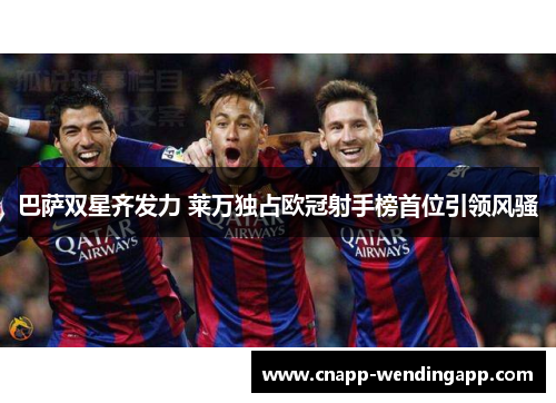 巴萨双星齐发力 莱万独占欧冠射手榜首位引领风骚